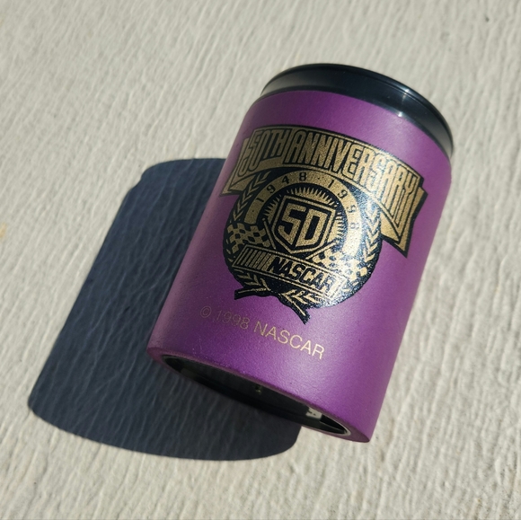Vintage 1998 NASCAR 50th Anniversary Can Koozie - Picture 2 of 9